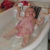 i love my bath time
